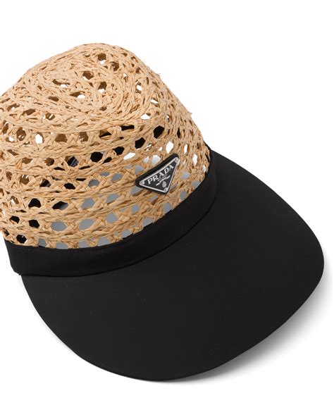 prada visor hat factory